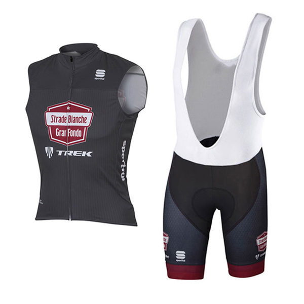 Gilet antivento Strade Bianche 2017 Nero